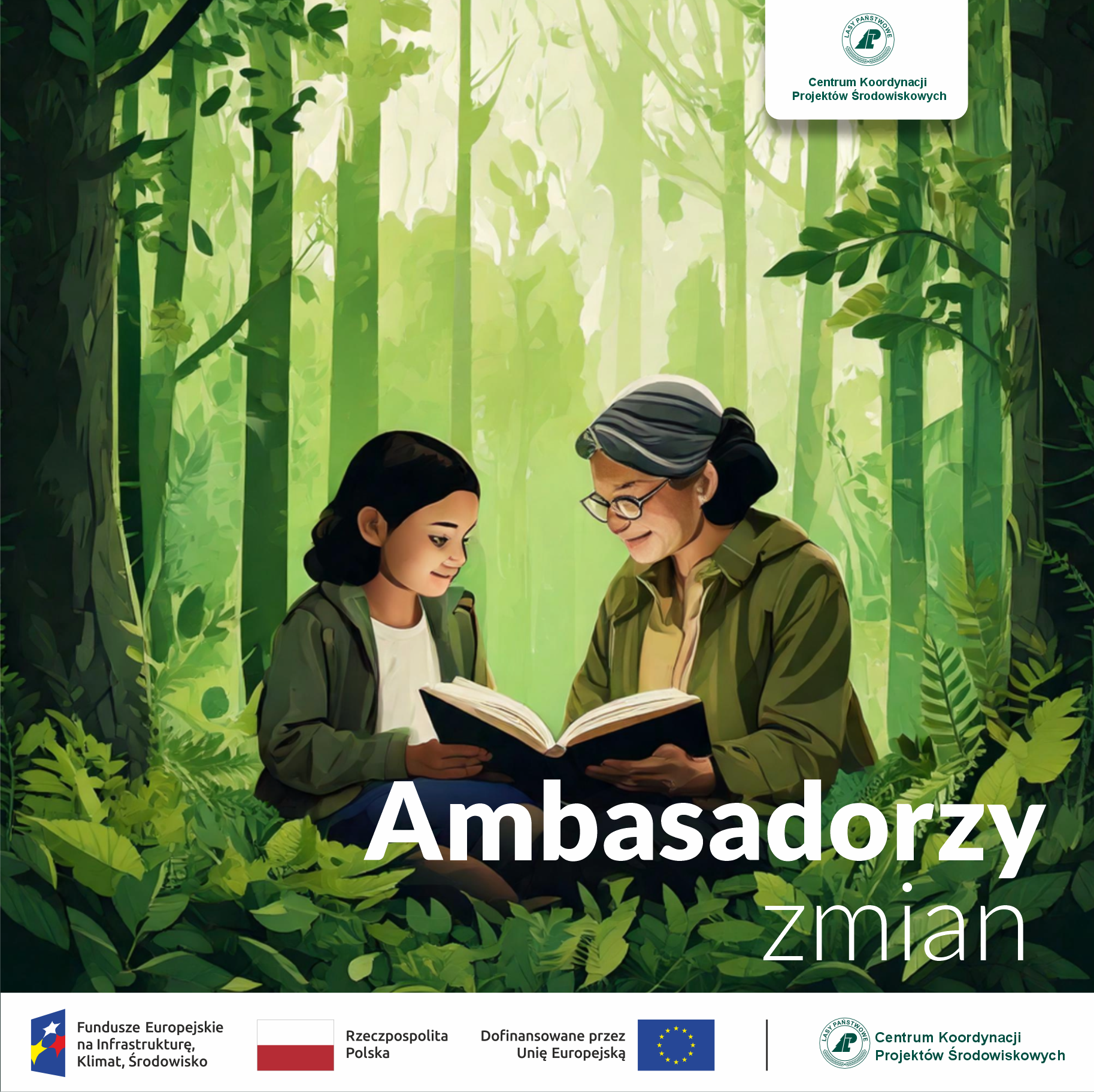 Grafika promująca projekt Ambasadorzy zmian